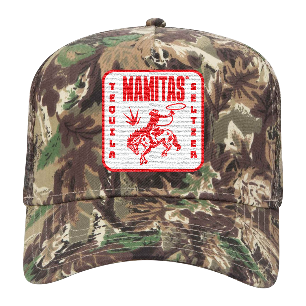 Mamitas Bucking Bronco Trucker Hat