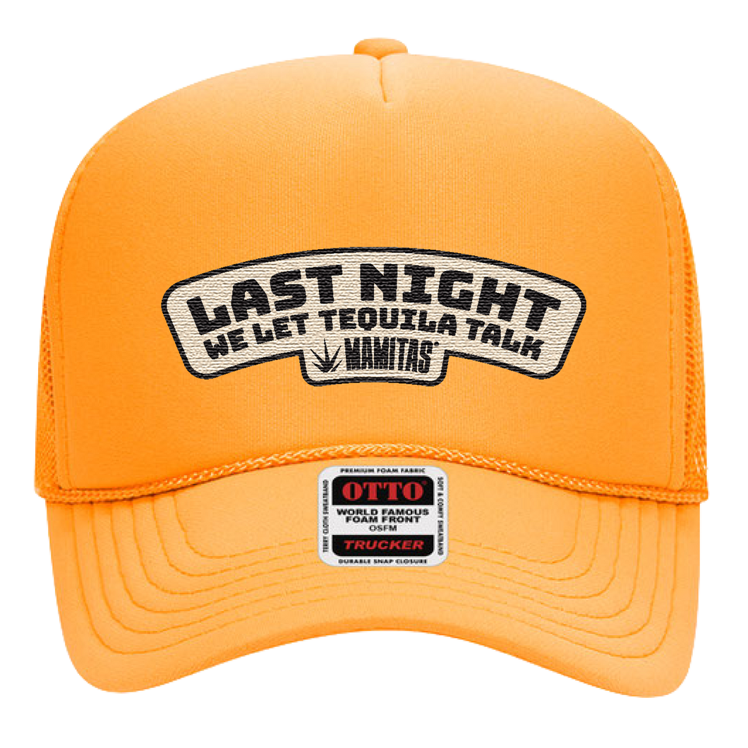 Mamitas Tequila Talks Trucker Hat